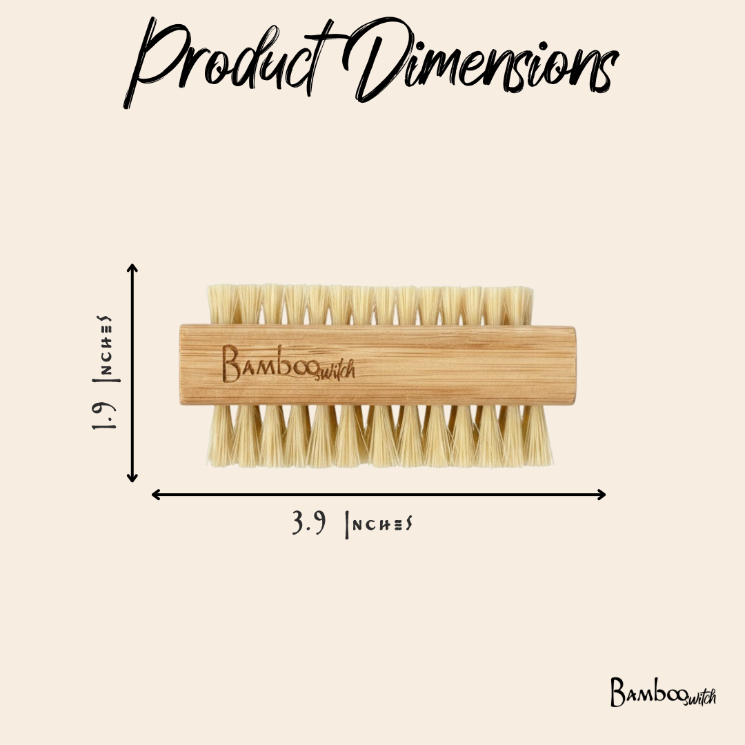 Bamboo Vegan Nail Brush