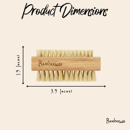 Bamboo Vegan Nail Brush