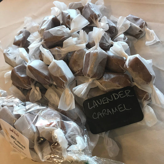 Lavender Caramels 8 oz Bag