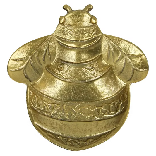 Gold Bee Tray