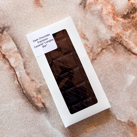 Dark Caramel Espresso Bar "Langley Bar"