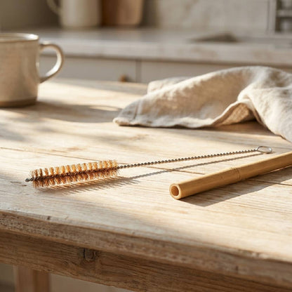 Coconut Fiber Plastic Free Straw Cleaner